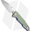 Artisan Cutlery Predator Frame Lock Knife Gold/Blue Ti (3.75" Stonewash S35VN) -Artisan Cutlery Shop Artisan Cutlery Predator FL Gold Blue Ti SW BHQ 89483 jr