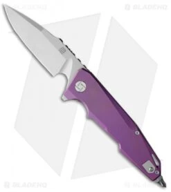 Artisan Cutlery Predator Frame Lock Knife Purple Titanium (3.75" SW) 1706G-RE