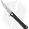 Artisan Cutlery S Waistline Liner Lock Knife Carbon Fiber (4" Stonewash)