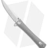 Artisan Cutlery S Waistline LinerLock Knife Gray Titanium (4" Satin Bohler M390) -Artisan Cutlery Shop Artisan Cutlery S Waistline LL Gray Ti Satin BHQ 86498 jr