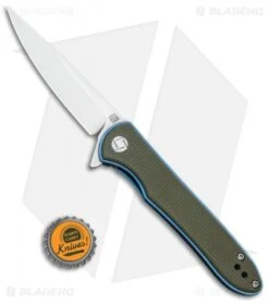Artisan Cutlery Small Shark Liner Lock Knife OD Green G-10 (3" Stonewash) -Artisan Cutlery Shop Artisan Cutlery Small Shark Liner Lock Knife OD Green G 10 Stonewash BHQ 90012 kp bottlecap jr
