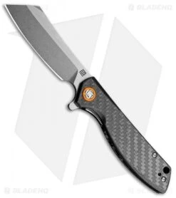 Artisan Cutlery Small Tomahawk Liner Lock Knife Carbon Fiber/G-10 (3" Stonewash)