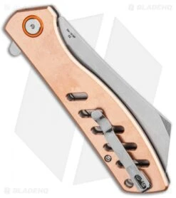 Artisan Cutlery Tomahawk Liner Lock Knife Copper (3.8" Stonewash) 1815P-CA -Artisan Cutlery Shop Artisan Cutlery Tomahawk Liner Lock Knife Copper Stonewash 1815P CA BHQ 105164 kp back