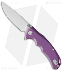 Artisan Cutlery Tradition Frame Lock Knife Purple Titanium (3" Stonewash)