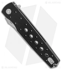 Artisan Cutlery Virginia Liner Lock Knife Smooth Black G-10 (3.8" Satin) -Artisan Cutlery Shop Artisan Cutlery Virginia Black G10 Satin BHQ 86509 er spine