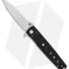Artisan Cutlery Virginia Liner Lock Knife Textured Black G-10 (3.8" Satin)
