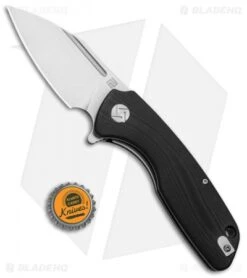 Artisan Cutlery Wren Flipper Black G-10 Smooth (3" Stonewash) 1825P-BKC -Artisan Cutlery Shop Artisan Cutlery Wren Flipper Black G 10 Smooth Stonewash 1825P BKC BHQ 95874 kp bottlecap jr