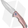 Artisan Cutlery Zumwalt Frame Lock Knife Rose Titanium (3.8" Satin CPM-S35VN) -Artisan Cutlery Shop Artisan Cutlery Zumwalt FL Rose Ti Satin ATZ1808GRES BHQ 86518 jr