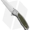 Artisan Cutlery Megahawk Liner Lock Knife Gray/Green G-10 (3.9" Stonewash)