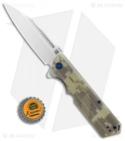 Artisan Cutlery Littoral Liner Lock Knife Camo G-10 (3.75" Stonewash) 9 Artisan Cutlery Littoral Liner Lock Knife Camo G-10 (3.75" Stonewash) -Artisan Cutlery Shop Artisan Littoral Camo G10 D2 BHQ 85005 er bottlecap