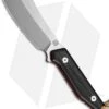 Artisan Osprey Fixed Blade Knife Black G-10 + Red (4" Stonewash)