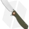 Artisan Cutlery Tomahawk Liner Lock Knife Green G-10 (3.8" Stonewash) -Artisan Cutlery Shop Artisan Tomahawk Green G10 SW BHQ 87139 er