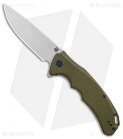 Artisan Cutlery Tradition Liner Lock Knife Green G-10 (3.8" Stonewash)