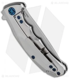 Artisan Cutlery Tradition Frame Lock Knife Titanium (3" Stonewash) -Artisan Cutlery Shop Artisan Tradition Mini Satin Ti S35VN BHQ 84991 jr side