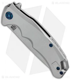 Artisan Cutlery Tradition Frame Lock Knife Titanium (3" Stonewash) -Artisan Cutlery Shop Artisan Tradition Mini Satin Ti S35VN BHQ 84991 jr spine