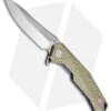 Artisan Cutlery Zumwalt Frame Lock Knife Blue/Gold Titanium (3.8" Satin)