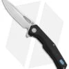 Artisan Cutlery Zumwalt Frame Lock Knife Black Titanium (3.8" Satin M390) -Artisan Cutlery Shop Artisan Zumwalt FL Black Ti Satin ATZ1808GBKM BHQ 87120 jr
