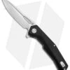 Artisan Cutlery Zumwalt Liner Lock Knife Smooth Black G-10 (3.8" Satin) -Artisan Cutlery Shop Artisan Zumwalt FL Smooth Black G 10 Satin ATZ1808PBKC BHQ 87222 jr