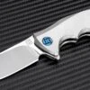 Artisan Cutlery Mini Tradition Flipper Framelock Knife, S35VN, Titanium, 1702GSGY