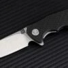 Artisan Cutlery Mini Tradition Flipper Folding Knife, D2, Carbon Fiber, 1702PSCF -Artisan Cutlery Shop atz1702pscf