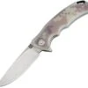 Artisan Cutlery Mini Tradition Flipper Folding Knife, D2, G10 Camo, 1702PSCGF