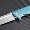 Artisan Cutlery Littoral Flipper Framelock Knife, S35VN, Titanium, 1703GGN -Artisan Cutlery Shop atz1703ggn