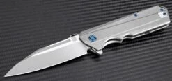 Artisan Cutlery Littoral Flipper Framelock Knife, S35VN, Titanium, 1703GGY