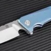 Artisan Cutlery Predator Flipper Framelock Knife, S35VN, Titanium, 1706GBU -Artisan Cutlery Shop atz1706gbu