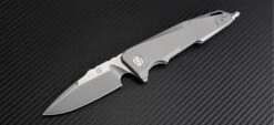 Artisan Cutlery Predator Flipper Framelock Knife, S35VN, Titanium, 1706GST