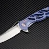 Artisan Cutlery Hoverwing Flipper Framelock Knife, M390, Titanium, 1801GBUM