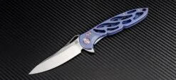 Artisan Cutlery Hoverwing Flipper Framelock Knife, M390, Titanium, 1801GBUM