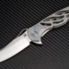 Artisan Cutlery Dragonfly Flipper Framelock Knife, S35VN, Titanium Grey, 1801GGYS -Artisan Cutlery Shop atz1801ggys