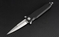 Artisan Cutlery Hornet Dagger Flipper Folding Knife, D2, G10 Black, 1810PBKF
