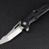 Artisan Cutlery Interceptor Flipper Folding Knife, D2, G10 Black, 1812PSBK