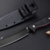 Artisan Cutlery Tomahawk Fixed Blade Knife, D2, G10 W/Red Liner, 1815BBRE