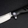 Artisan Cutlery Tomahawk Flipper Folding Knife, M390, Titanium Black, 1815GBKM -Artisan Cutlery Shop atz1815gbkm