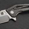 Artisan Cutlery Ravine Flipper Folding Knife, D2, Carbon Fiber, 1819PCF -Artisan Cutlery Shop atz1819pcf