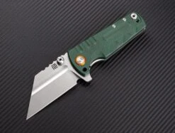 Artisan Cutlery Proponent Flipper Folding Knife, D2, G10 Green, 1820P-GNF