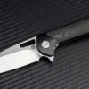 Artisan Cutlery Archaeo Flipper Framelock Knife, M390, Titanium/CF, 1821GBKM -Artisan Cutlery Shop atz1821gbkm