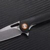 Artisan Cutlery Mini Archaeo Flipper Folding Knife, D2, G10 Black, 1821PSBKC