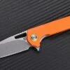 Artisan Cutlery Mini Archaeo Flipper Folder, D2, G10 Orange, 1821PSOEF -Artisan Cutlery Shop atz1821psoef