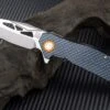 Artisan Cutlery Cygnus Flipper Folding Knife, D2, CF/Blue Weave, 1827PCFB-PBCF -Artisan Cutlery Shop atz1827pcfb