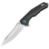 Artisan Cutlery Zumwalt Flipper Folding Knife, M390, Titanium Black, 1808G-BKM
